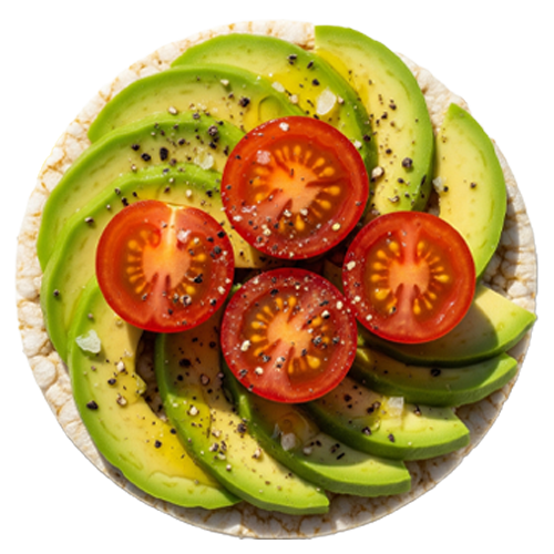 Fresh Avocado & Tomato Topper